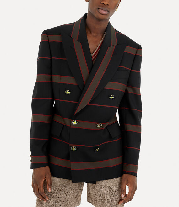 Vivienne Westwood Humphrey Jacket in BLACK STRIPE